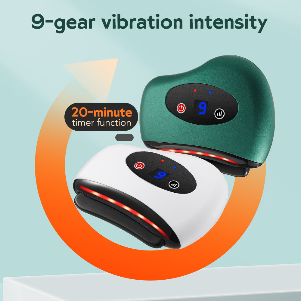 Electric Bianstone Gua Sha Board Tools Hot Compress Heating Vibration Back Facial Massager Meridian Lymphatic Drainage Scraping Heating Vibration Scraping Neck Face Skin Lifting Removal Wrinkle Tool Electric Bianstone Gua Sha Board Tools Hot Compress Heating Vibration Back Facial Massager Meridian Lymphatic Drainage Scraping Heating Vibration Scraping Neck Face Skin Lifting Removal Wrinkle Tool